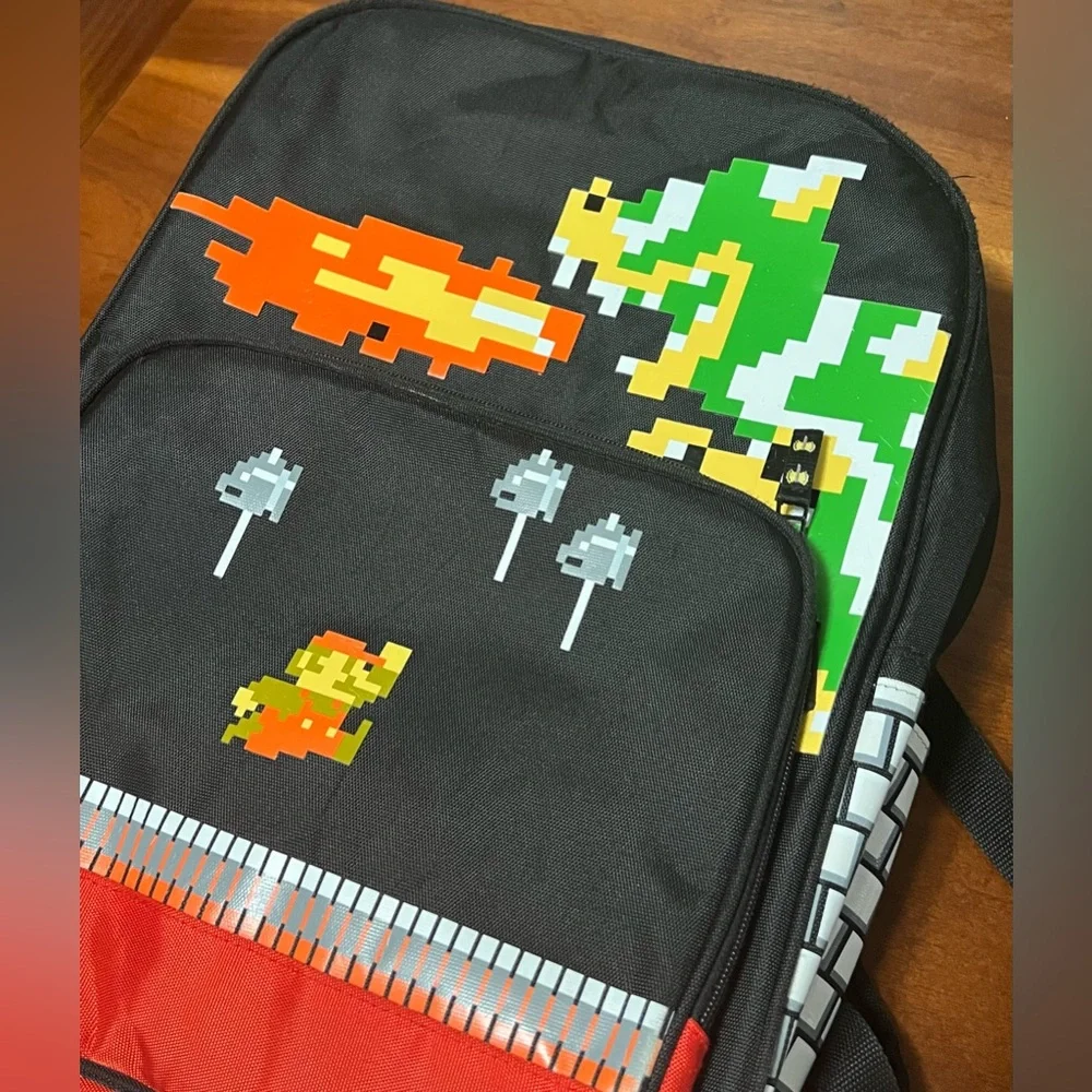 Universal Orlando Epic Universe Super Nintendo World Mario Bowser Backpack